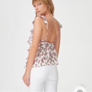 Club Monaco cute floral top